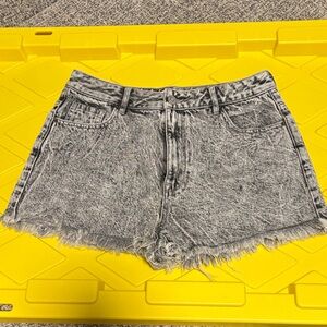 PacSun Black Denim Jean Shorts